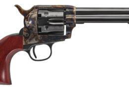 Uberti 1873 Colt Cattleman Steel muzzleloading revolver – steel backstrap, 4.5″ barrel