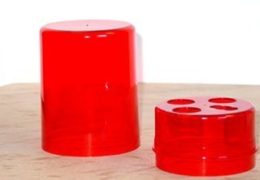 DIE BOX ROUND RED