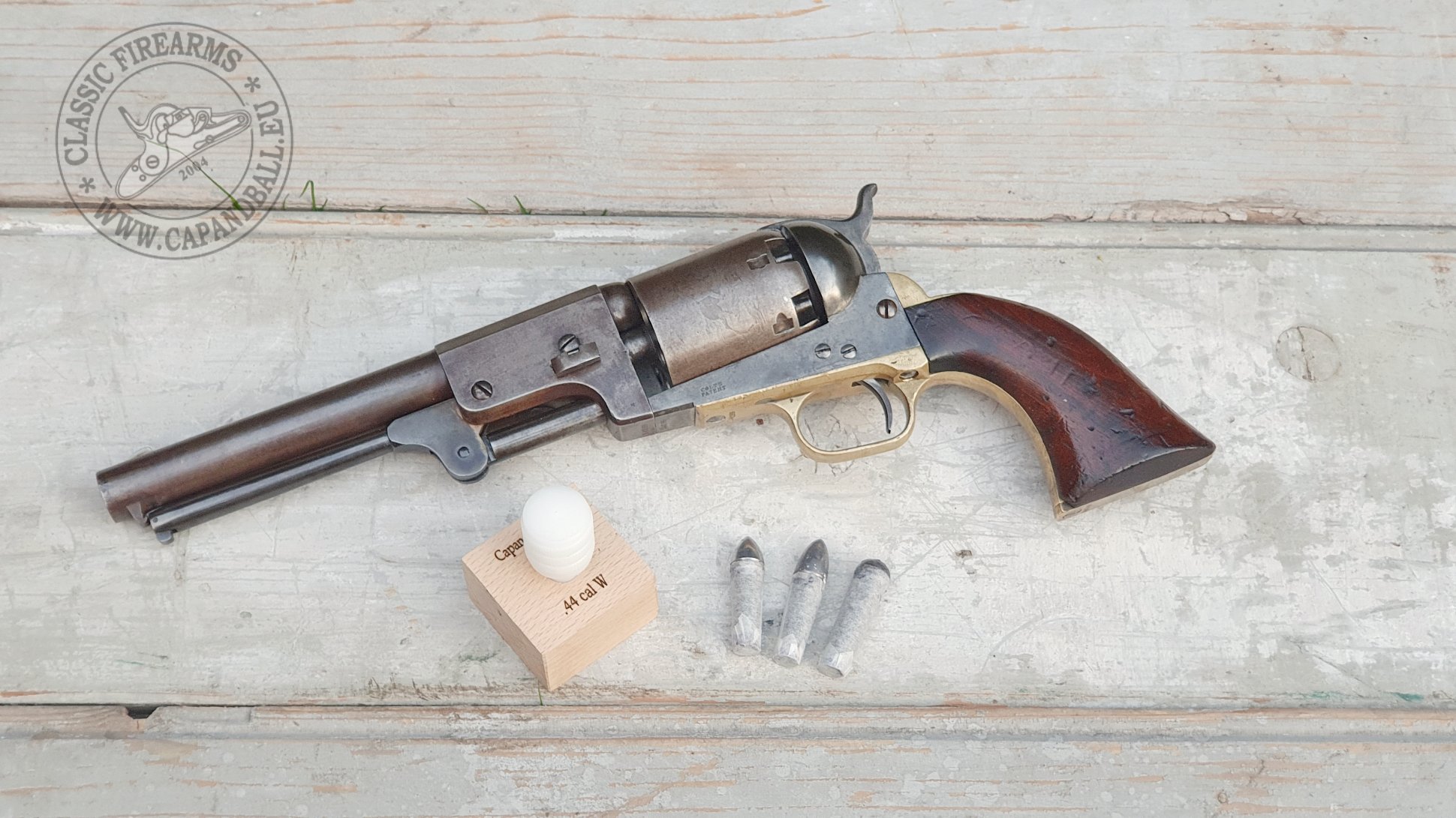 Paper cartridge former for .44 cal percussion revolvers by Capandball 